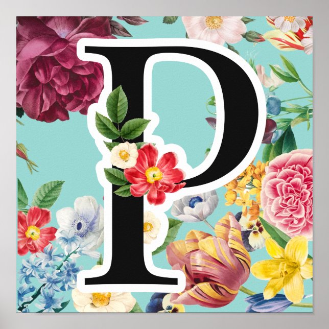 Monogramm Poster (Vorne)