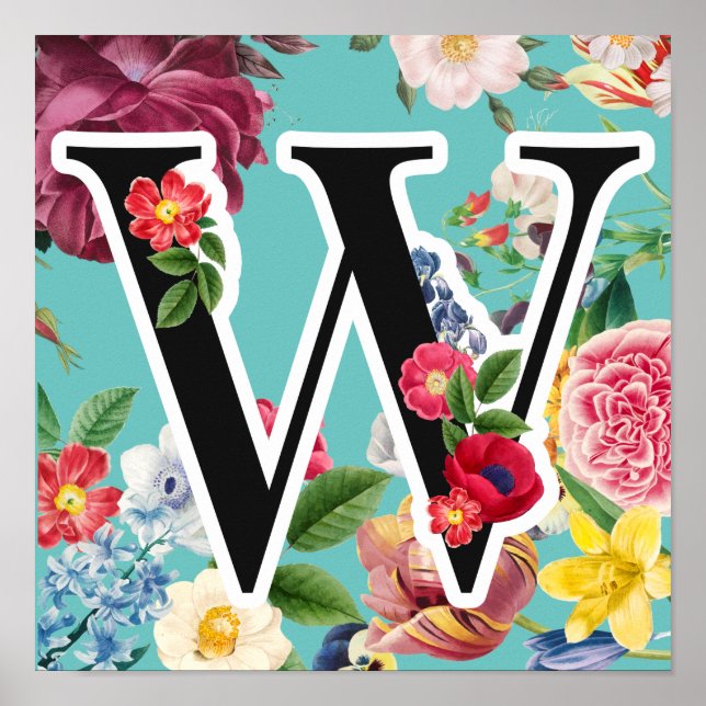 Monogramm Poster (Vorne)