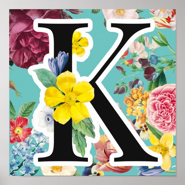 Monogramm Poster (Vorne)
