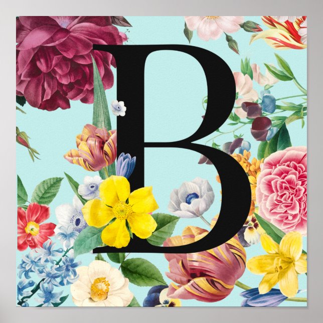 Monogramm Poster (Vorne)