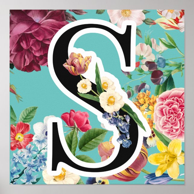 Monogramm Poster (Vorne)