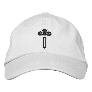 Monogramm Q Personalisierte verstellbare Mütze Bestickte Baseballkappe