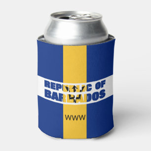 Monogramm Republik Barbados Dosenkühler