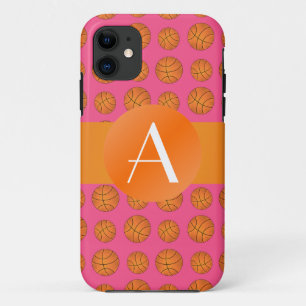 Monogramm rosa Basketball Case-Mate iPhone Hülle