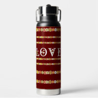 Monogramm rustikale Daisy Floral Liebe