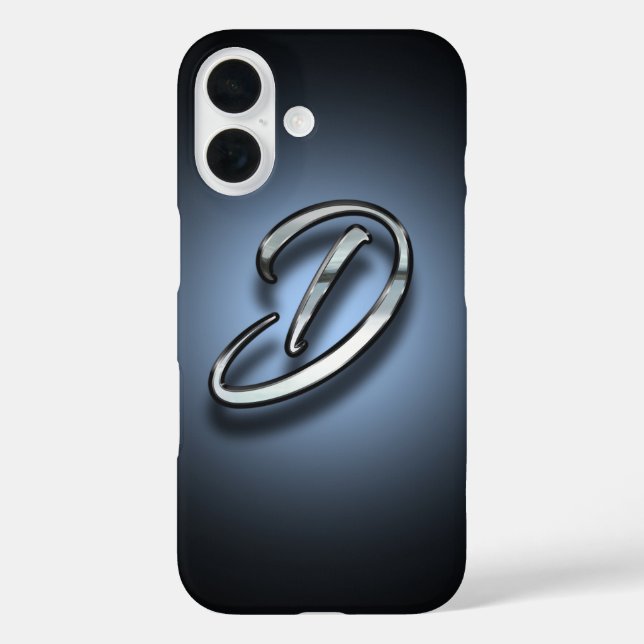 Monogramm-Scheinwerfer-Hintergrund Case-Mate iPhone Hülle (Rückseite)