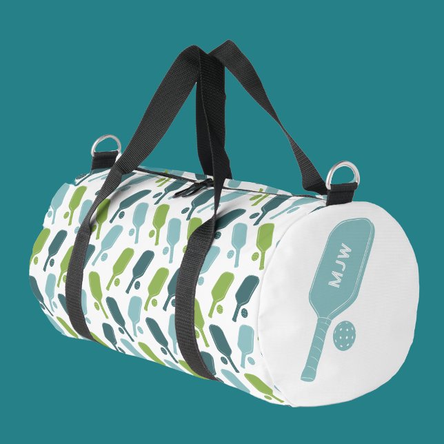 Monogramm-Schläger-Sport Pickleball Duffle Bag (Von Creator hochgeladen)