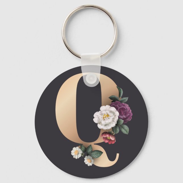 Monogramm Schlüsselanhänger (Vorderseite)