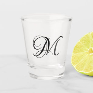 Monogramm Schnapsglas