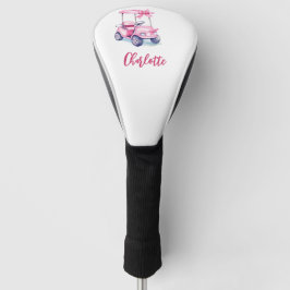 Monogramm-Schrift Golf Headcover