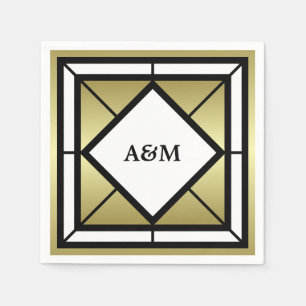 Monogramm Serviette