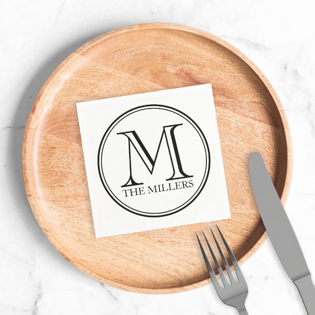 Monogramm Serviette (Von Creator hochgeladen)