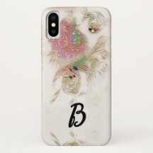 Monogramm Spiralrosa