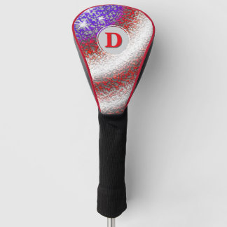 Monogramm Stars-n-Streifen Golf Headcover