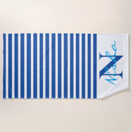 Monogramm Strandtuch