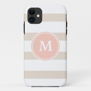 Monogramm-Streifen Iphone 5 Fall Case-Mate iPhone Hülle
