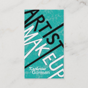 Monogramm-strukturierte Visitenkarte