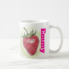 Monogramm süße Geburtstags Mädchen Wasserfarbe Erd Kaffeetasse
