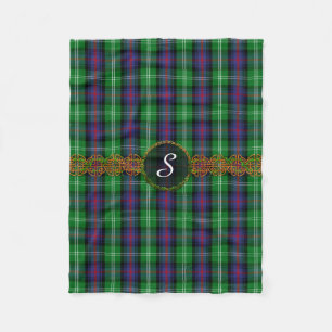 Monogramm-SutherlandTartan Fleecedecke