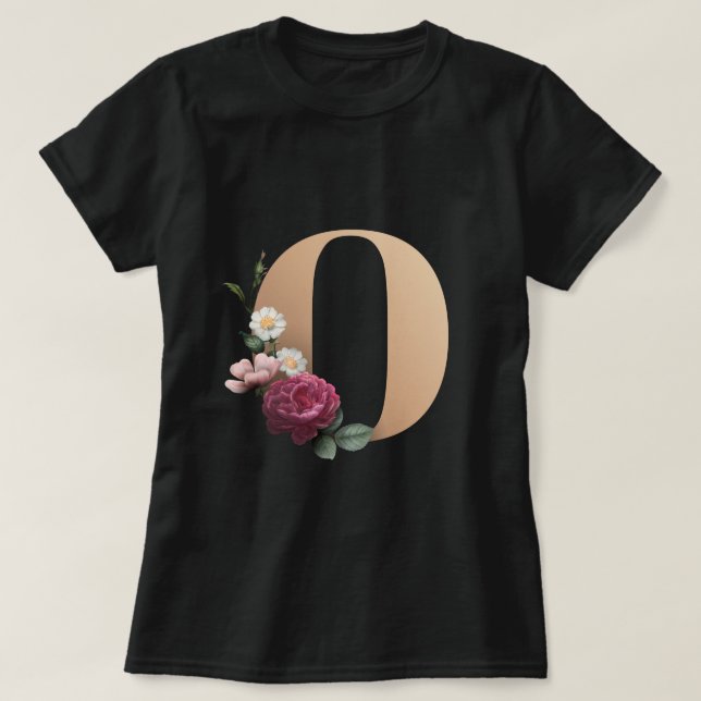 Monogramm T-Shirt (Design vorne)