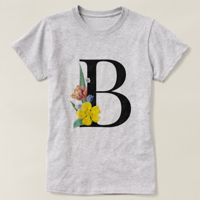 Monogramm T-Shirt (Design vorne)