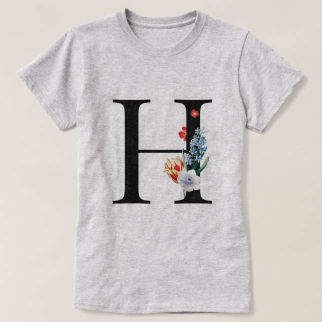Monogramm T-Shirt (Design vorne)