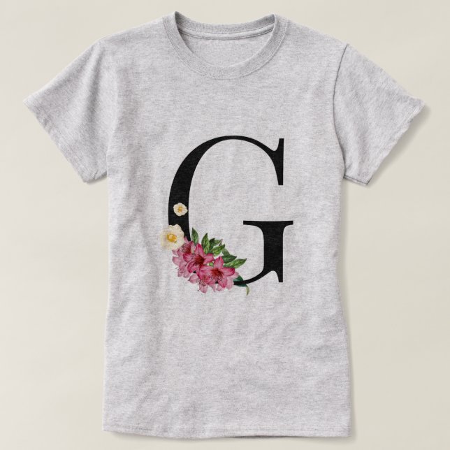 Monogramm T-Shirt (Design vorne)