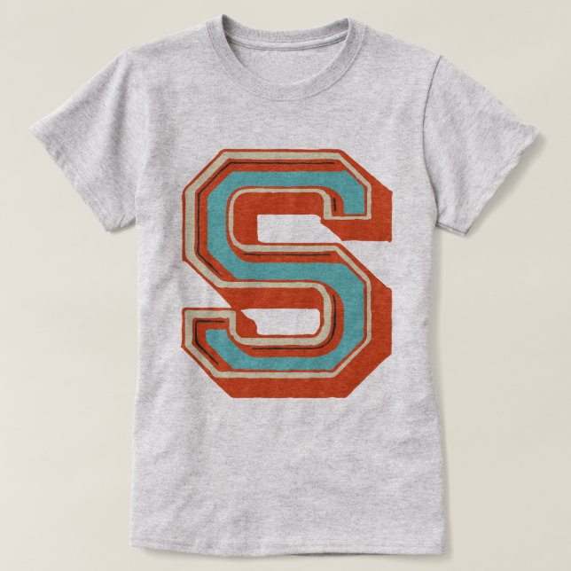 Monogramm T-Shirt (Design vorne)