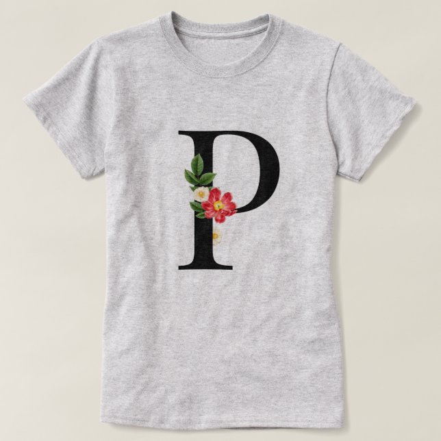 Monogramm T-Shirt (Design vorne)