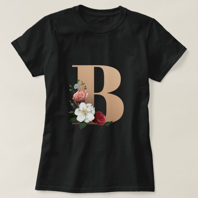 Monogramm T-Shirt (Design vorne)