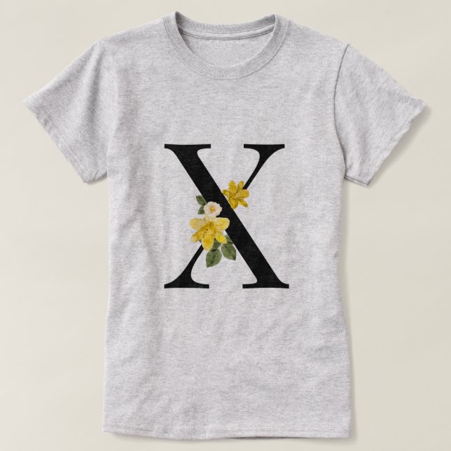 Monogramm T-Shirt (Design vorne)