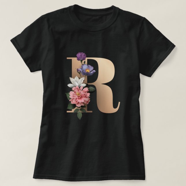 Monogramm T-Shirt (Design vorne)
