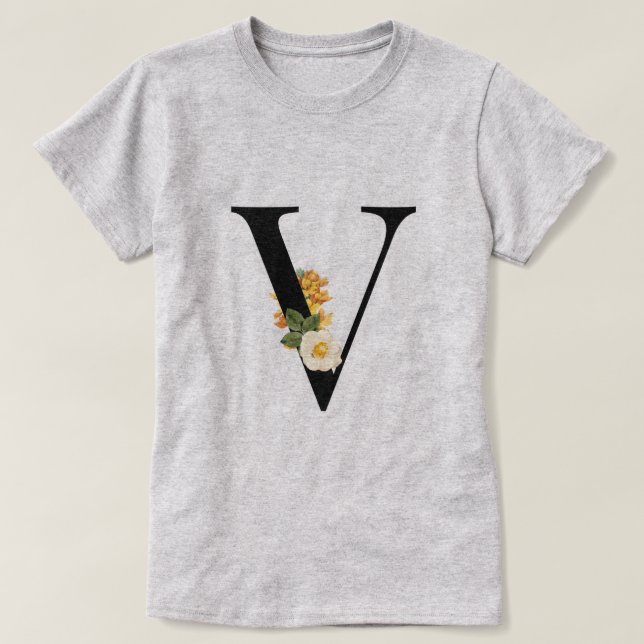 Monogramm T-Shirt (Design vorne)