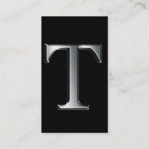 Monogramm T-Visitenkarten Visitenkarte