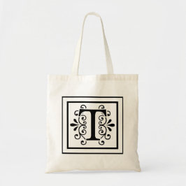 Monogramm-Taschen-Tasche des Buchstabe-T Tragetasche
