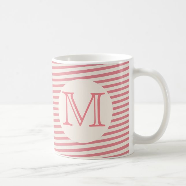 Monogramm Tasse (Rechts)