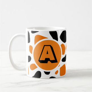 Monogramm-Tasse des Tiermusters Kaffeetasse