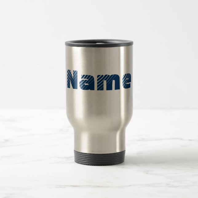 Monogramm Tasse Ihres Namens (Mittel)