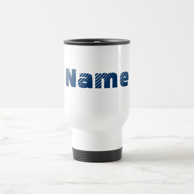Monogramm Tasse Ihres Namens (Mittel)