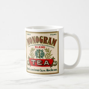 Monogramm Teetasse