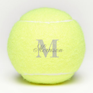 Monogramm Tennisbälle