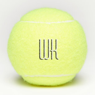 Monogramm Tennisbälle
