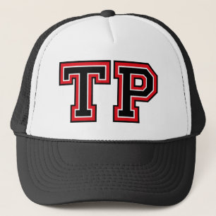 Monogramm 'TP' Truckerkappe