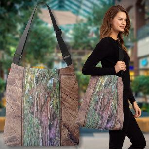 Monogramm Tree von Tule Oaxaca OAX1 Tragetaschen Mit Langen Trägern