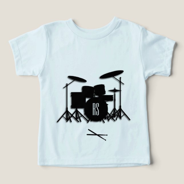 Monogramm-Trommelset (Design Vorderseite)