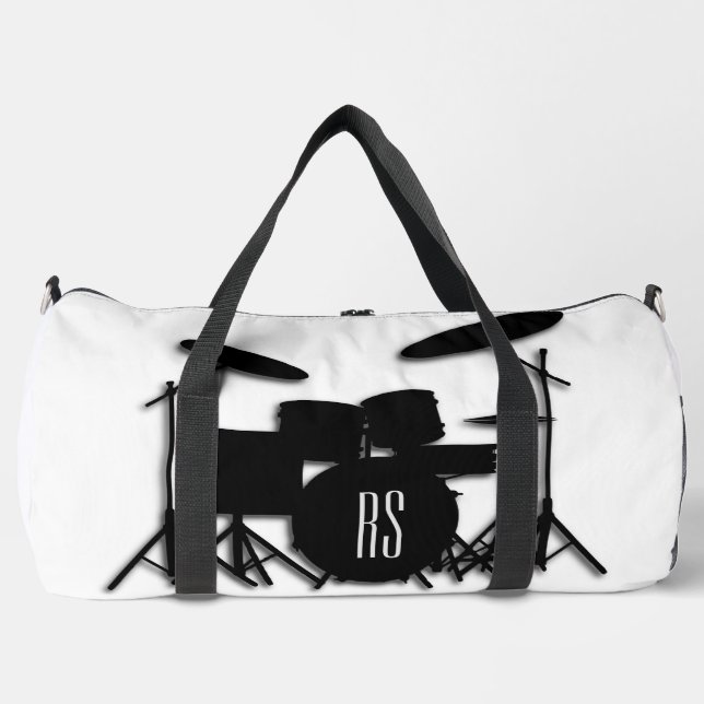 Monogramm-Trommelset Duffle Bag (Vorderseite)