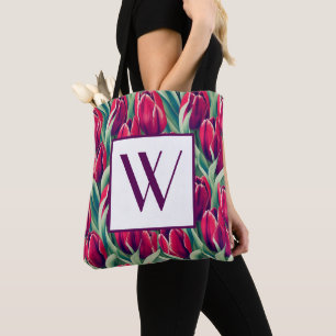 Monogramm Tulip-Tasche