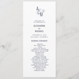 Monogramm Typografie Einfaches, fett Minimalistisc Programm