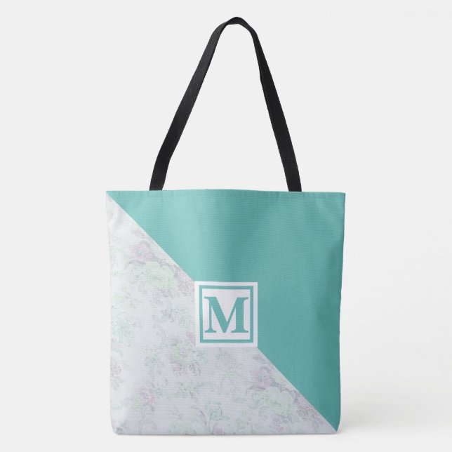 Monogramm und Blume (Vorderseite)
