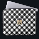 Monogramm und Name des B&W Büffel-Karo-| Brown | Laptopschutzhülle<br><div class="desc">Personifizieren Sie diesen karierten Kasten des Schwarzweiss-Büffel-Karos mit einem Monogramm und/oder einem ersten oder letzten Namen. Der Name ist optionale… einfach Löschung der Beispieltext, zum des Namensbereichsfreien raumes für einen Entwurf des Monogramms nur zu verlassen). Die Schriftartart, -größe und -farbe können geändert werden, wenn sie gewünscht werden. Treten Sie mit...</div>